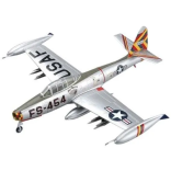 MINIATURA AVIÃO F-84G "THUNDERJET" "FOUR QUEENS/OLIE" 1953 1/72 EASY MODEL ESY AX-36800